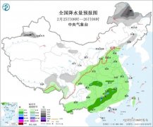新疆内蒙古黑龙江等地有风雪天气 江南华南等地多降水